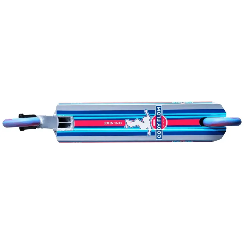 Lucky Cody Flom Signature Pro Scooter (Silver/Red/Blue)