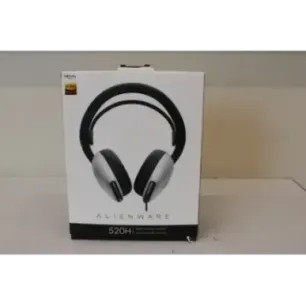 SALE OUT. Dell Alienware Wired Gaming Headset - AW520H (Lunar Light), UNPACKED AS DEMO Dell Alienware Wired Gaming