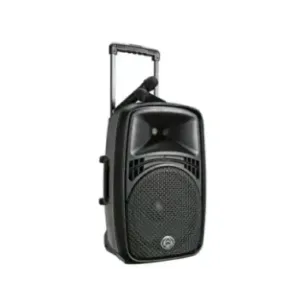 Wharfedale EZ-15A Mobile Active Sound System with microphones, Black