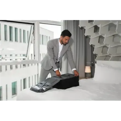 XD DESIGN TRAVEL BAG FLEX FOLDABLE TROLLEY BLACK P/N: P705.811