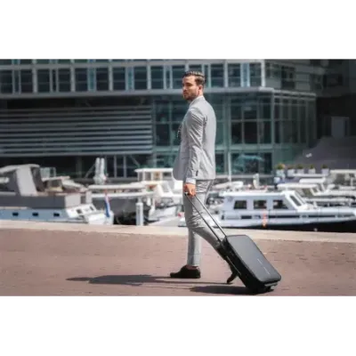 XD DESIGN TRAVEL BAG FLEX FOLDABLE TROLLEY BLACK P/N: P705.811