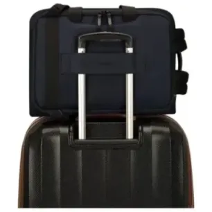 DELSEY 2-CPT LAPTOP BAG/BACKPACK 15.6&quot MARINE