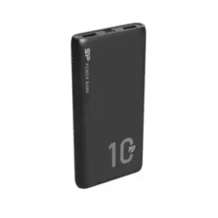SILICON POWER QP15 Powerbank External battery 10000 mAh 2x USB QC 3.0 1x USB-C PD (SP10KMAPBKQP150K) Black