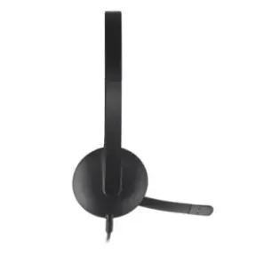 Logitech H340 USB Computer Headset Wired Head-band Office/Call center USB Type-A Black