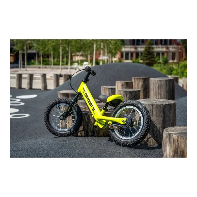 Balance Bike Croxer Leox Lime pumped wheels Balance Bike Croxer Leox Lime pumped wheels