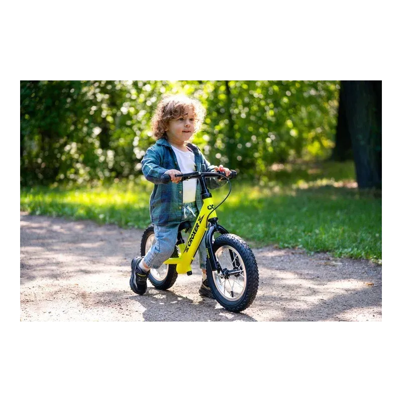 Balance Bike Croxer Leox Lime pumped wheels Balance Bike Croxer Leox Lime pumped wheels