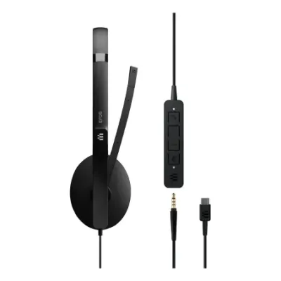 EPOS ADAPT 165 USB-C II Headset Wired Headband Office/Call Centre USB Type-C Black