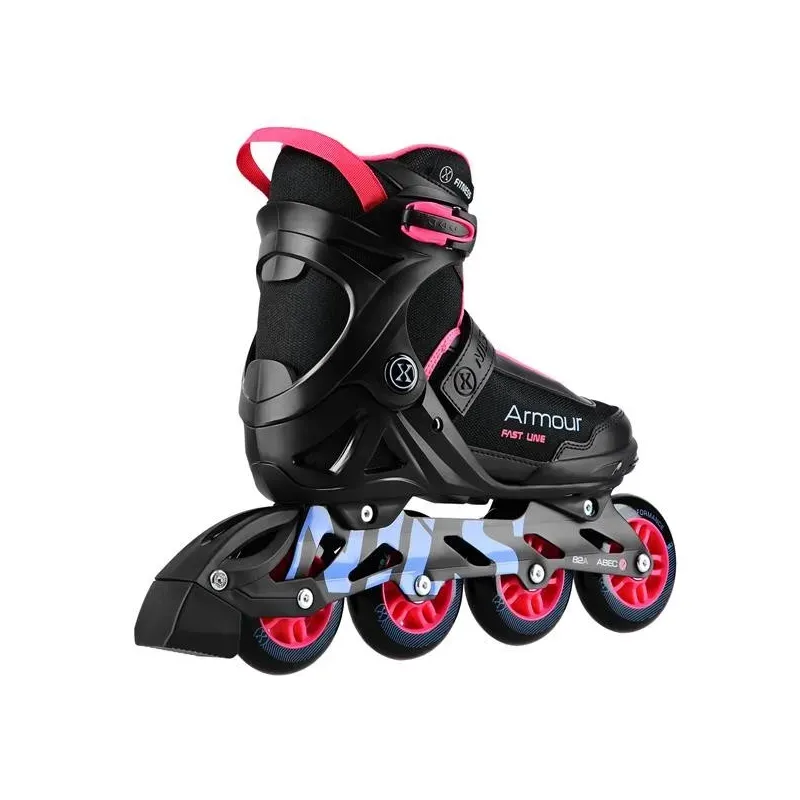 NA22151 INLINE SKATES ARMOUR BLACK PINK SIZE 41  NILS EXTREME