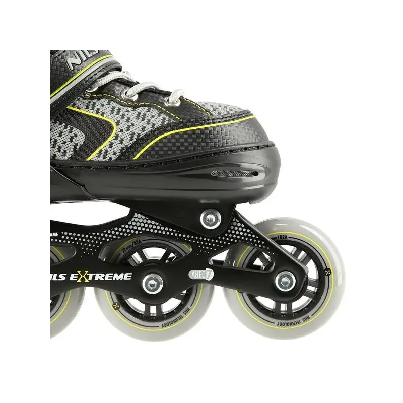 NA14198 BLACK-YELLOW SIZE S (31-34)  IN-LINE SKATES NILS EXTREME