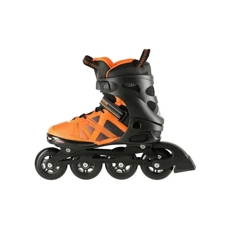 NA14112 BLACK-ORANGE SIZE 41 IN-LINE SKATES NILS EXTREME