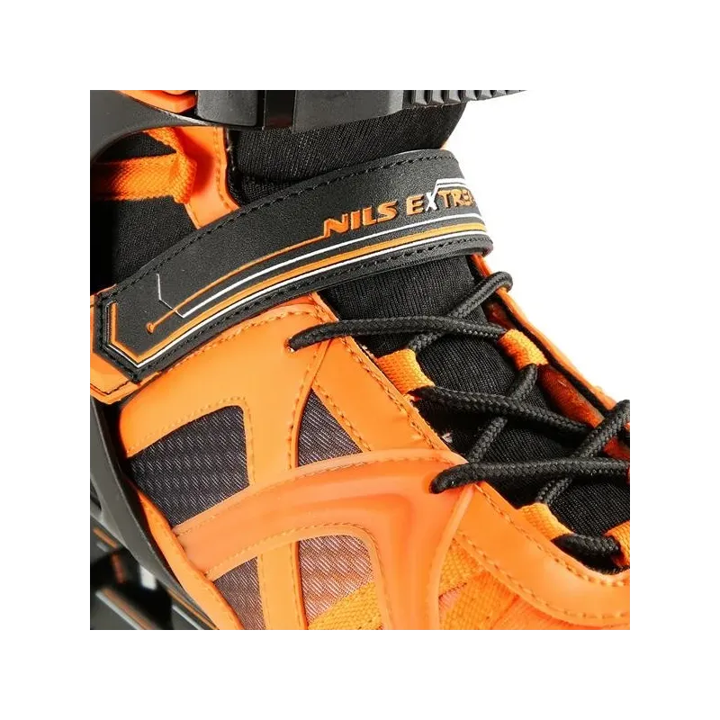 NA14112 BLACK-ORANGE SIZE 43 IN-LINE SKATES NILS EXTREME