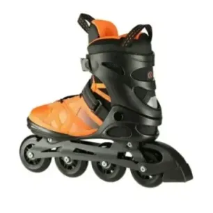 NA14112 BLACK-ORANGE SIZE 45 IN-LINE SKATES NILS EXTREME