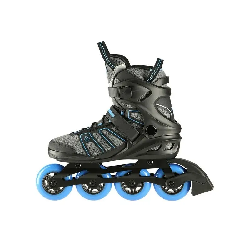 NA14217 BLACK-BLUE SIZE 40 IN-LINE SKATES NILS EXTREME