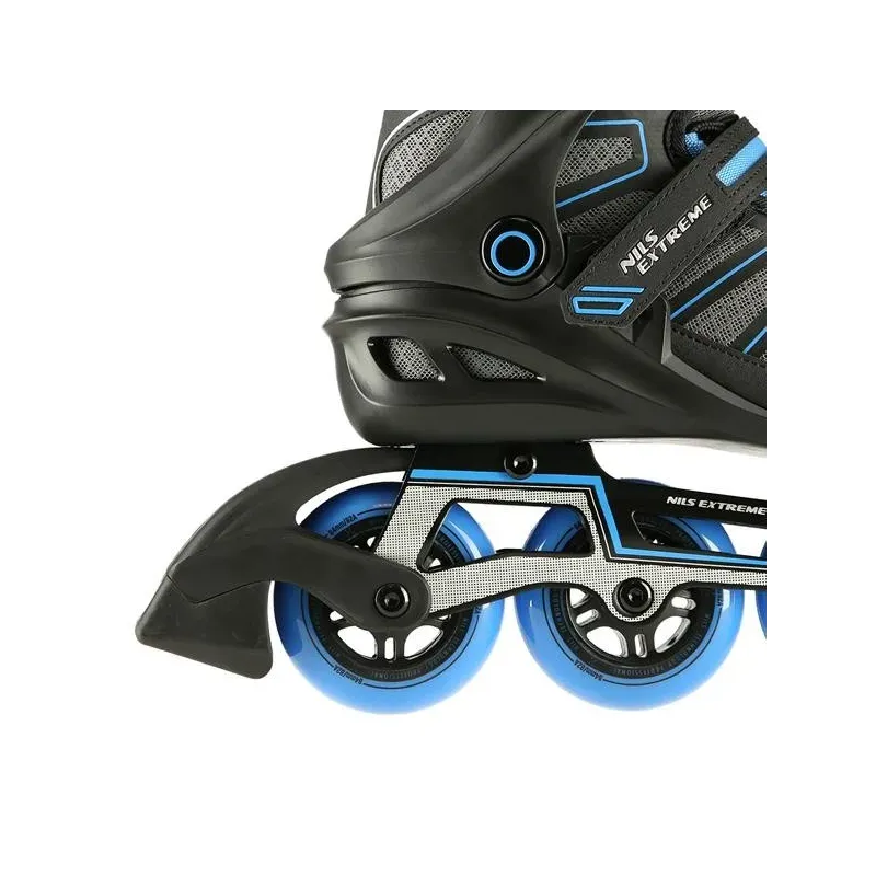 NA14217 BLACK-BLUE SIZE 43 IN-LINE SKATES NILS EXTREME