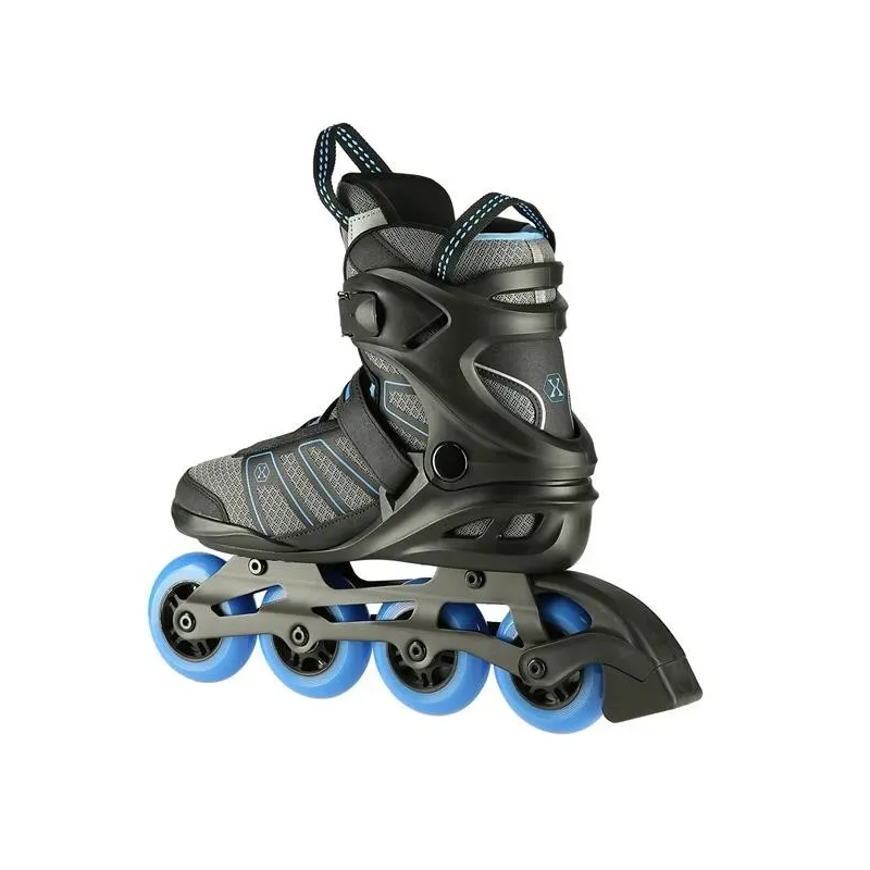 NA14217 BLACK-BLUE SIZE 44 IN-LINE SKATES NILS EXTREME