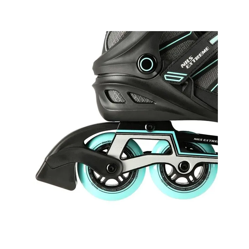 NA14217 BLACK-MINT SIZE 38 IN-LINE SKATES NILS EXTREME