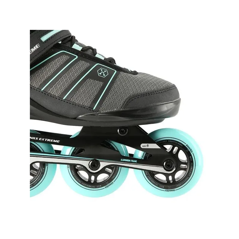 NA14217 BLACK-MINT SIZE 38 IN-LINE SKATES NILS EXTREME