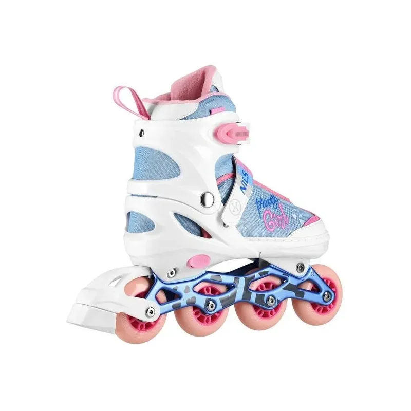 NA18168A IN-LINE SKATES PRINCESS WHITE SIZE S(31-34) NILS EXTREME