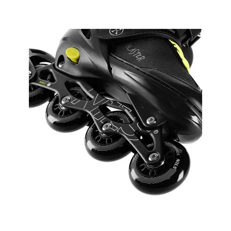 NA18168A IN-LINE SKATES BLASTER BLACK SIZE S(31-34) NILS EXTREME