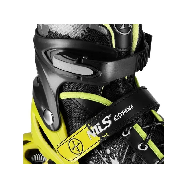 NA18137A IN-LINE SKATES ROCKO YELLOW SIZE M(35-38) NILS EXTREME