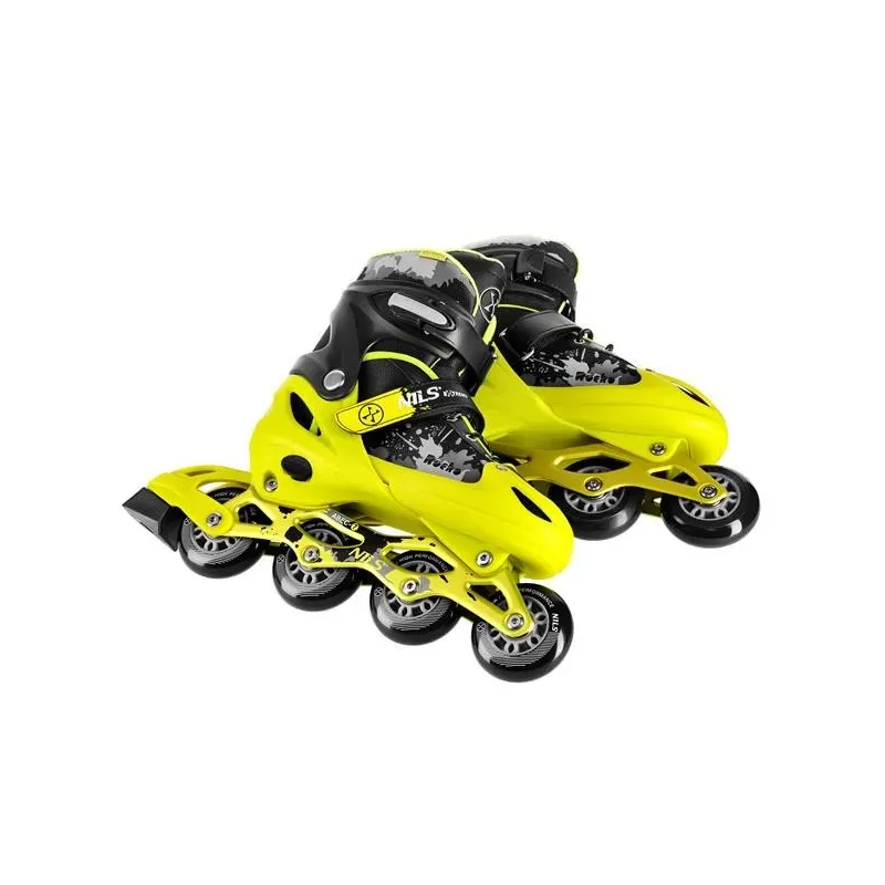 NA18137A IN-LINE SKATES ROCKO YELLOW SIZE M(35-38) NILS EXTREME