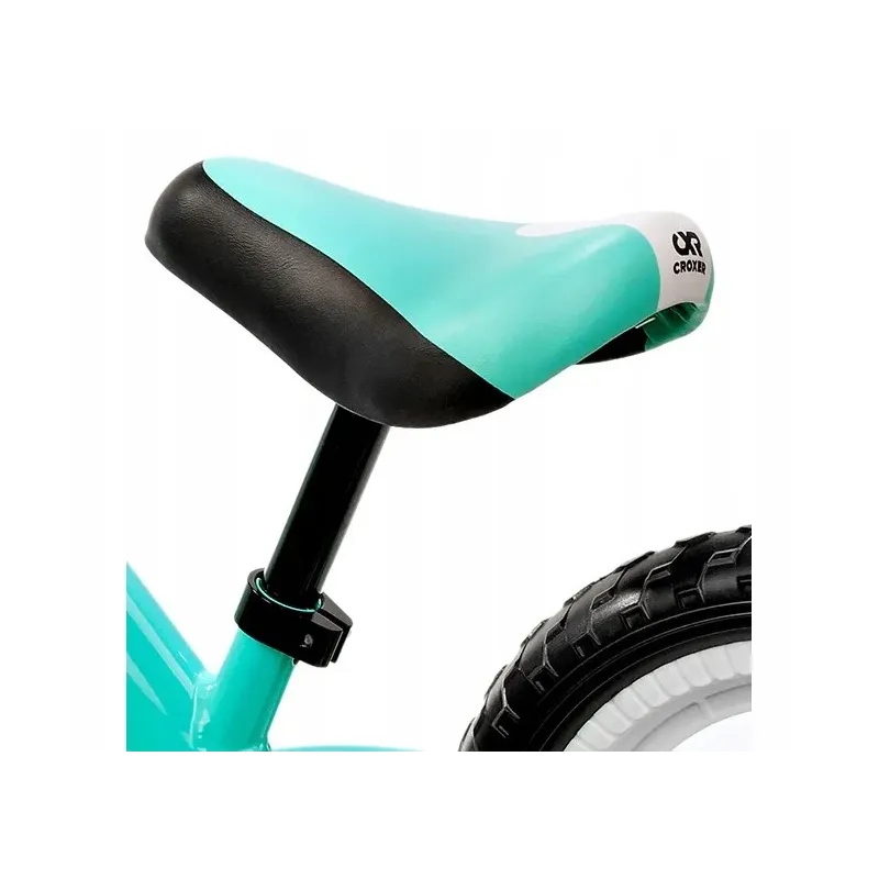 Ultralightweight Balance Bike Croxer Cadea Black/Mint Ultralightweight Balance Bike Croxer Cadea Black/Mint
