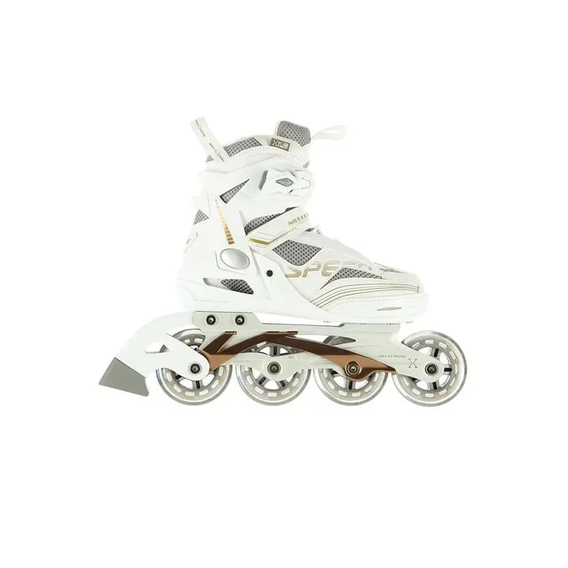 NA2150 WHITE SIZE 38 INLINE SKATES NILS EXTREME