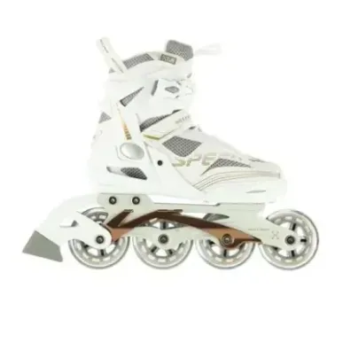 NA2150 WHITE SIZE 38 INLINE SKATES NILS EXTREME