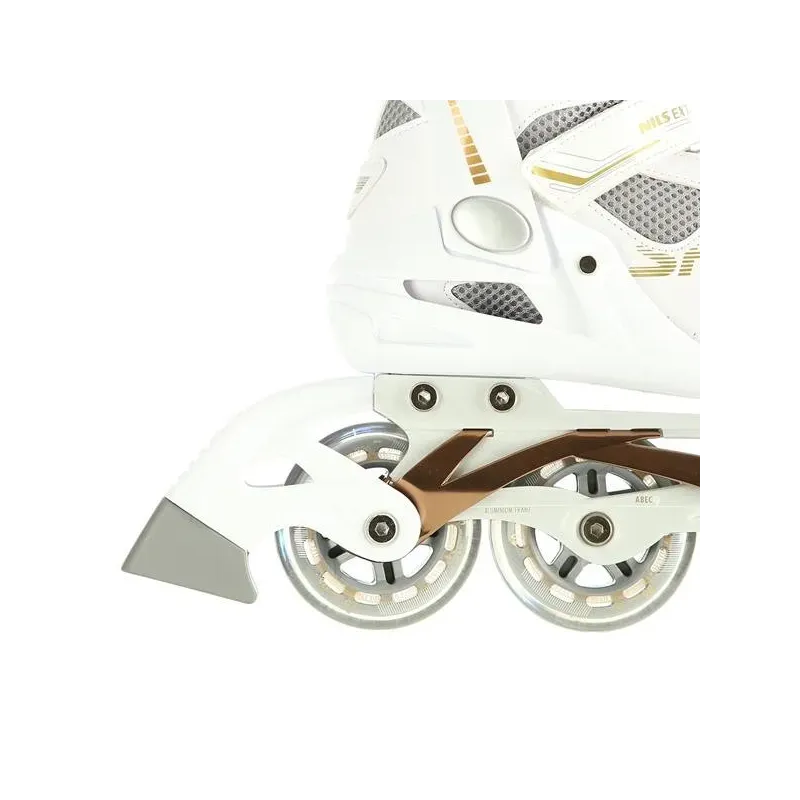 NA2150 WHITE SIZE 40 INLINE SKATES NILS EXTREME