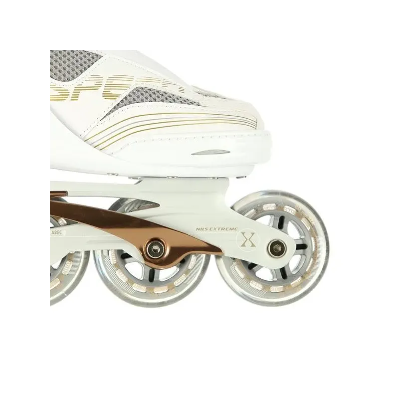 NA2150 WHITE SIZE 40 INLINE SKATES NILS EXTREME