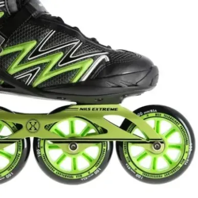 NA8660 GREEN SIZE 40 IN-LINE SKATES NILS EXTREME