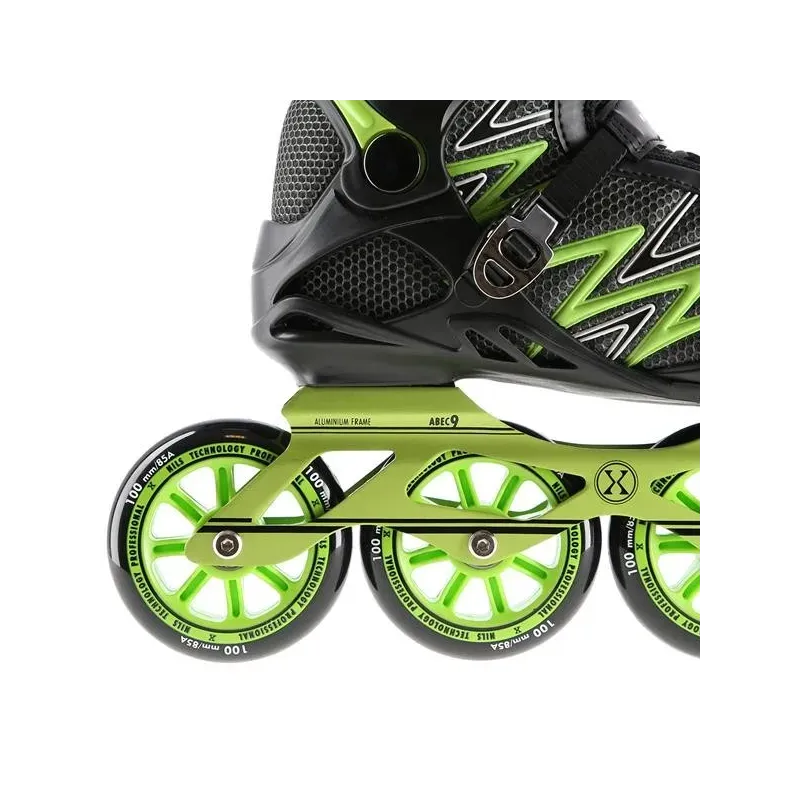 NA8660 GREEN SIZE 42 IN-LINE SKATES NILS EXTREME