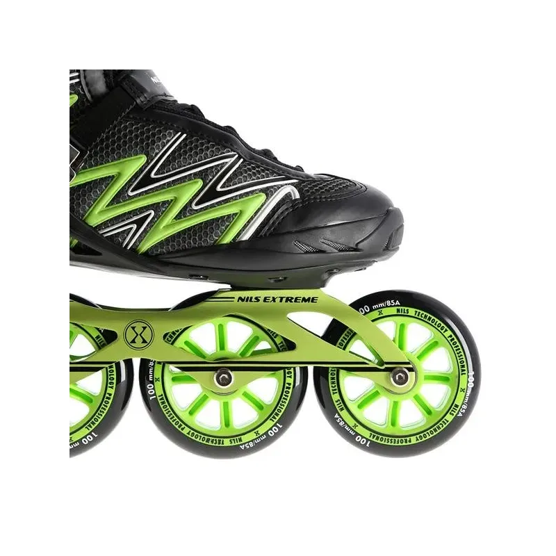 NA8660 GREEN SIZE 43 IN-LINE SKATES NILS EXTREME