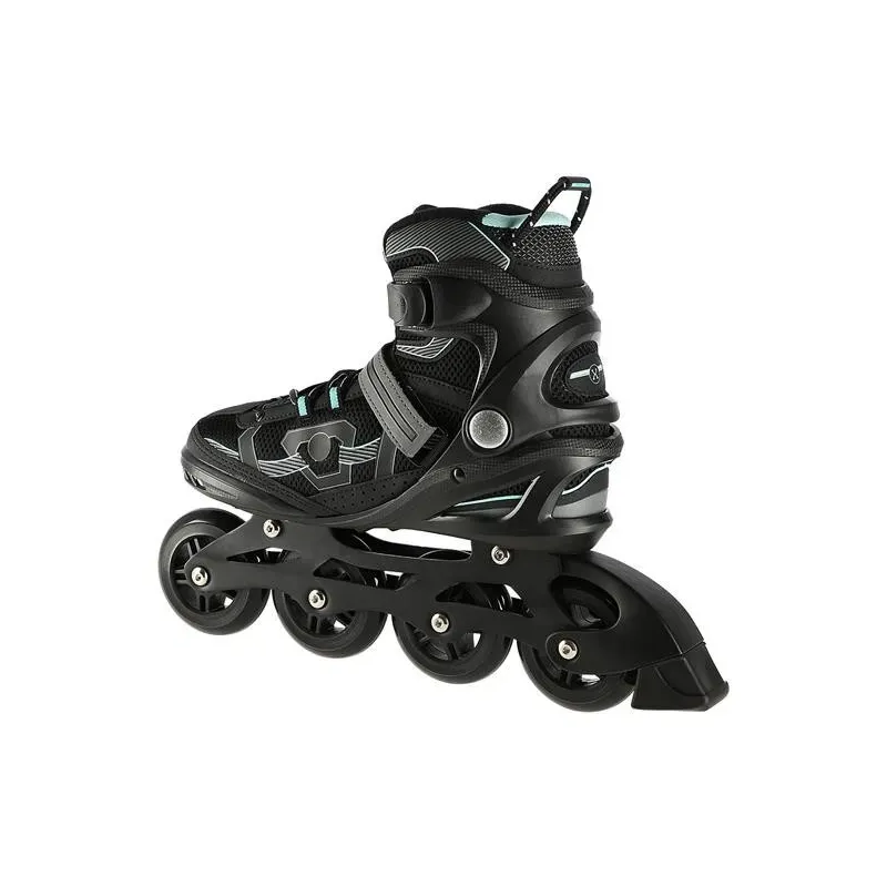 NA9157 BLACK-MINT SIZE 38 IN-LINE SKATES NILS EXTREME