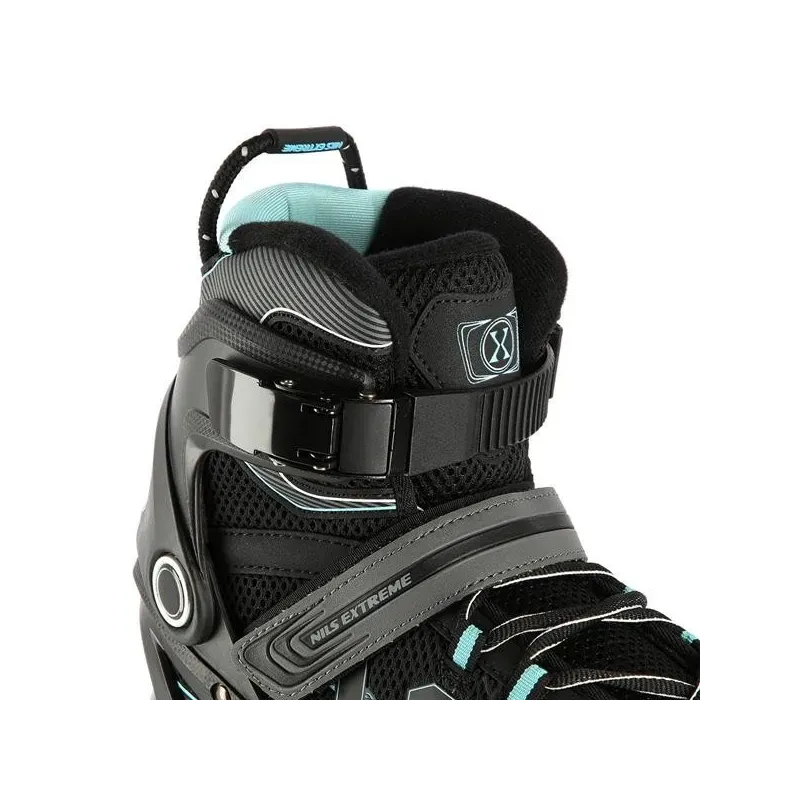 NA9157 BLACK-MINT SIZE 38 IN-LINE SKATES NILS EXTREME