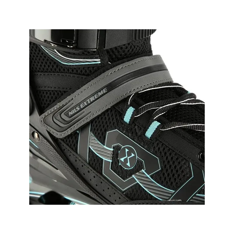 NA9157 BLACK-MINT SIZE 38 IN-LINE SKATES NILS EXTREME