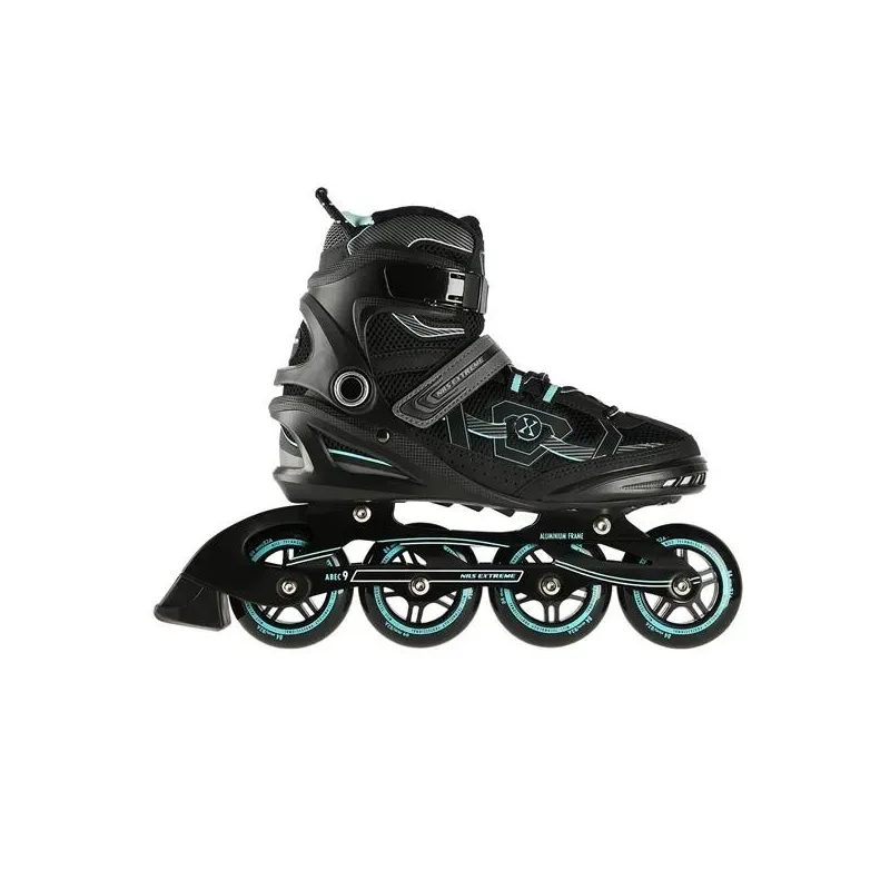 NA9157 BLACK-MINT SIZE 39 IN-LINE SKATES NILS EXTREME