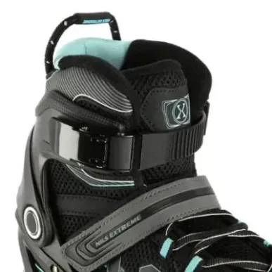 NA9157 BLACK-MINT SIZE 44 IN-LINE SKATES NILS EXTREME