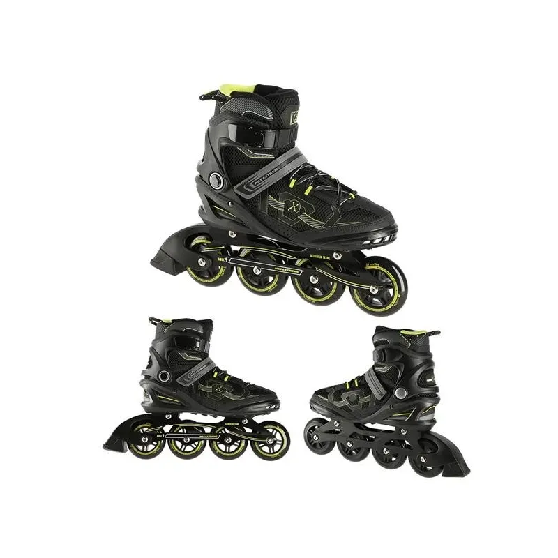 NA9157 BLACK-YELLOW SIZE 40 IN-LINE SKATES NILS EXTREME