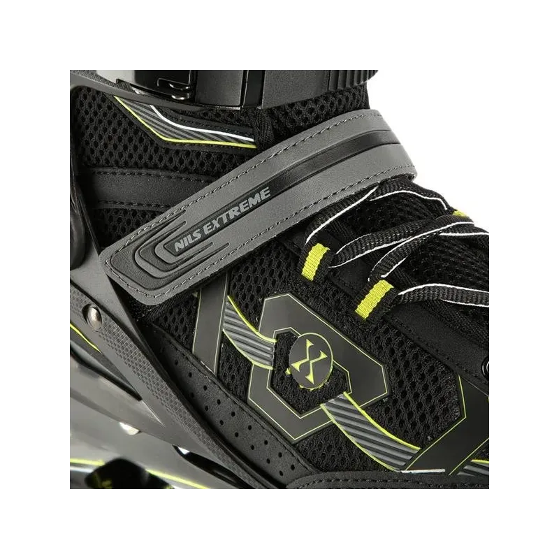 NA9157 BLACK-YELLOW SIZE 40 IN-LINE SKATES NILS EXTREME