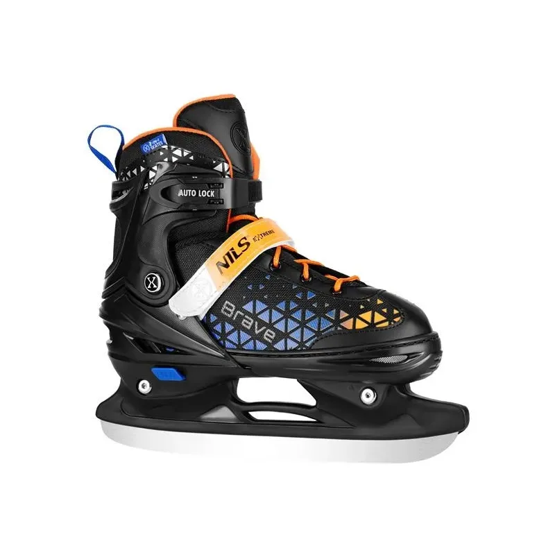 NH18190A IN-LINE SKATES/HOCKEY ICE SKATES SET 2IN1 BRAVE BLUE SIZE S(29-33) NILS EXTREME