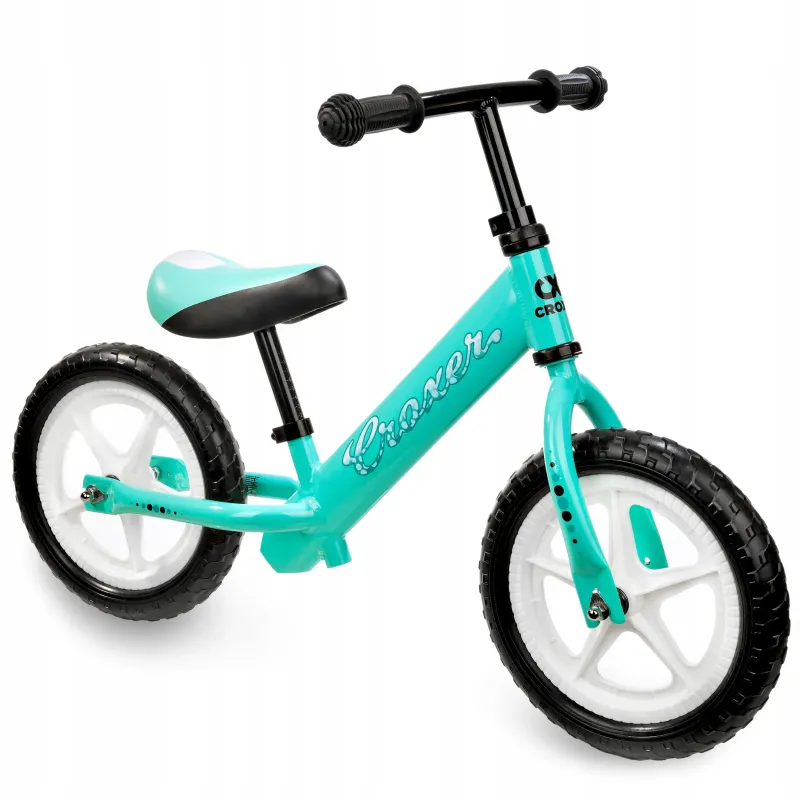 Ultralightweight Balance Bike Croxer Cadea Black/Mint Ultralightweight Balance Bike Croxer Cadea Black/Mint
