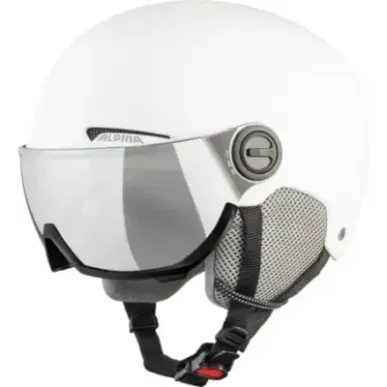 WINTER HELMET ALPINA ARBER VISOR Q-LITE WHITE MATT 54-58