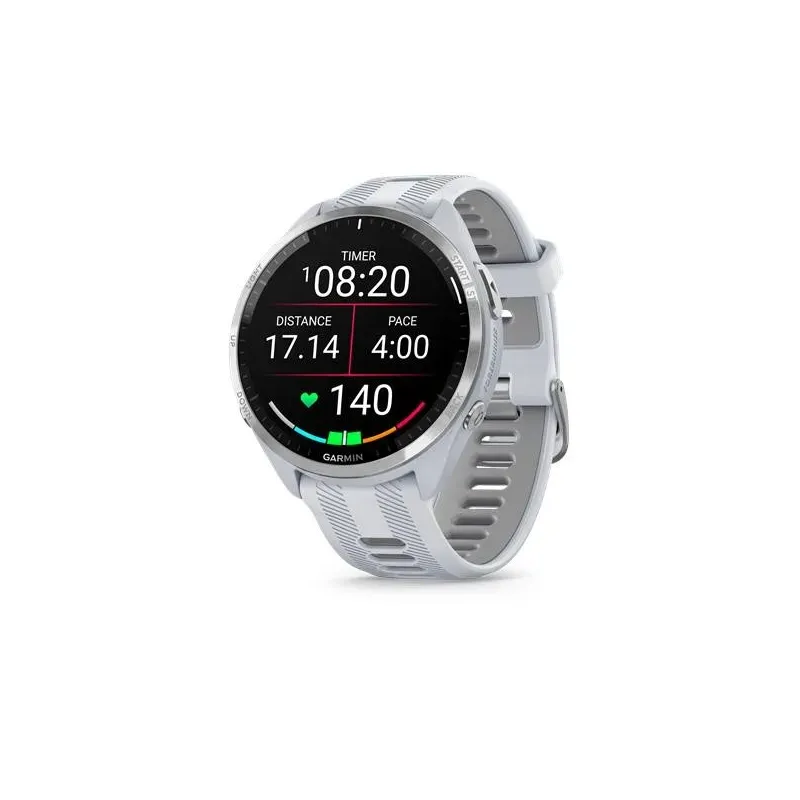 Garmin Forerunner 965 smartwatch, White