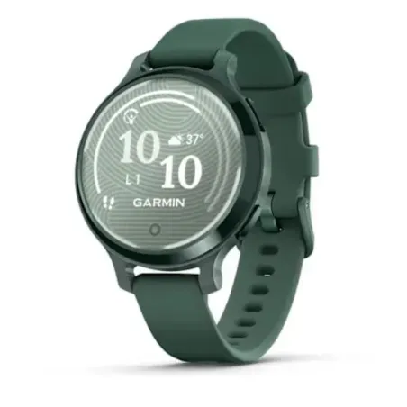 Garmin Lily 2 Active watches, Jasper Green with Jasper Green Silicone Band