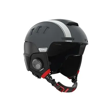 Livall RS1 Bluetooth PTT Alert SOS Ski Helmet Grey M