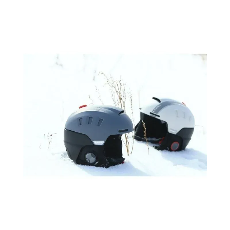 Kask narciarski Bluetooth 57-61cm Intercom/SOS biał