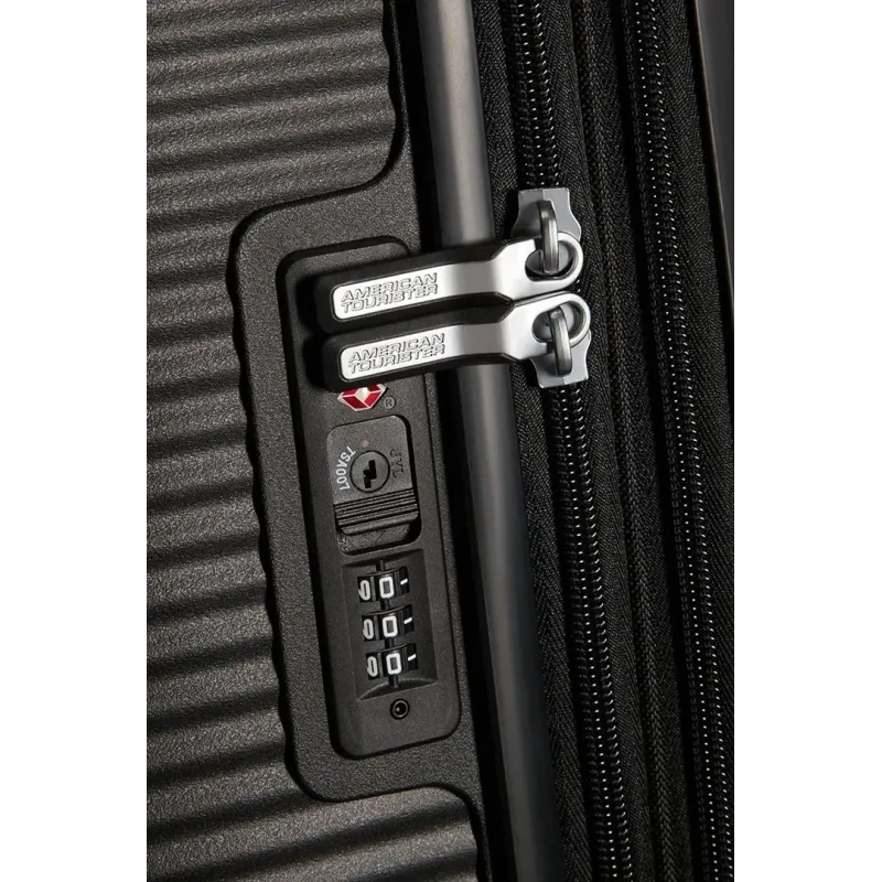 American Tourister Soundbox EXP small cabin suitcase - bass black