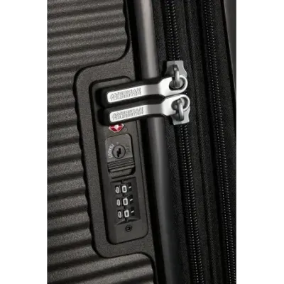 American Tourister Soundbox EXP small cabin suitcase - bass black