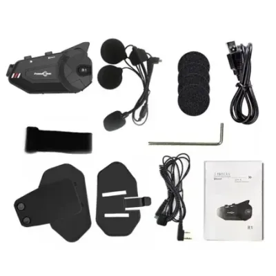FREEDCONN R1 PLUS E motorcycle intercom Black